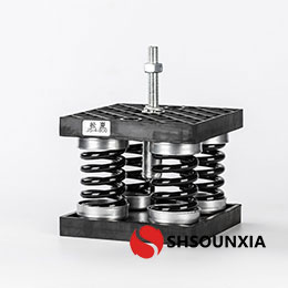 美的SHAF螺杆式冷风热泵机组弹簧隔震器